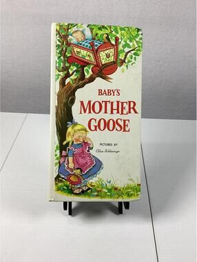Vintage 1993 Baby’s Mother Goose Illustrated Storybook Hardcover Book